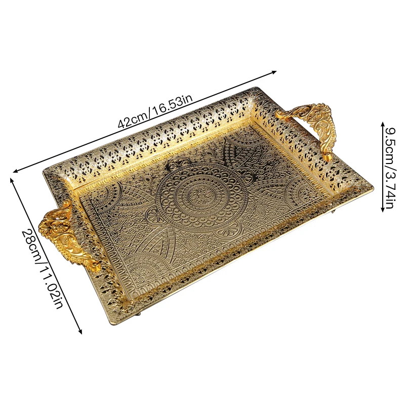 1 creative boat shaped fruit tray, creative metal lunar material snacks, chocolate, nut storage tray with lid. 2