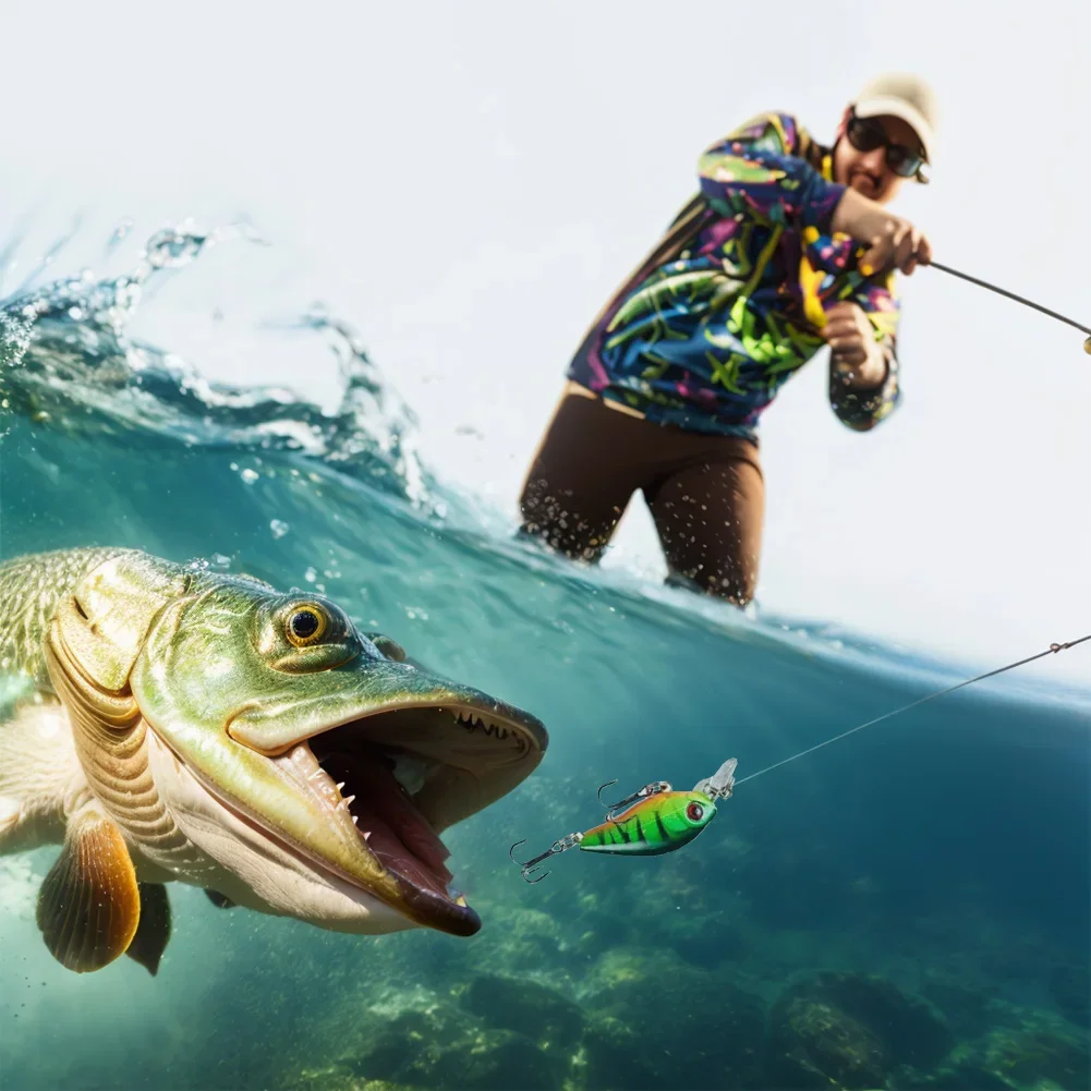 Fishing Advent Calendar 24 Days Fishing Christmas Countdown Lure Advent Calendar for Fisher Anglers Men Teen Boys