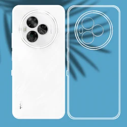 Durable TPU Soft Silicone Phone Case - Sleek Back Cover for TCL NxtPaper 60 Ultra (Transparent)