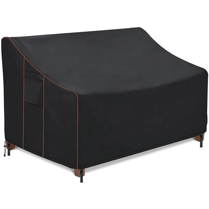

Heavy Duty Outdoor Sofa Cover 100% Waterproof 600D Patio Couch Furniture Cover Protective Patio Sofa Cover