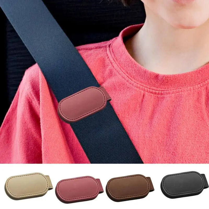 Car Seat Belt Positioner Universal Car Seat Belt Shoulder Neck Strap Positioner Adjuster magnetic clip fastening and removing seat belt positioner