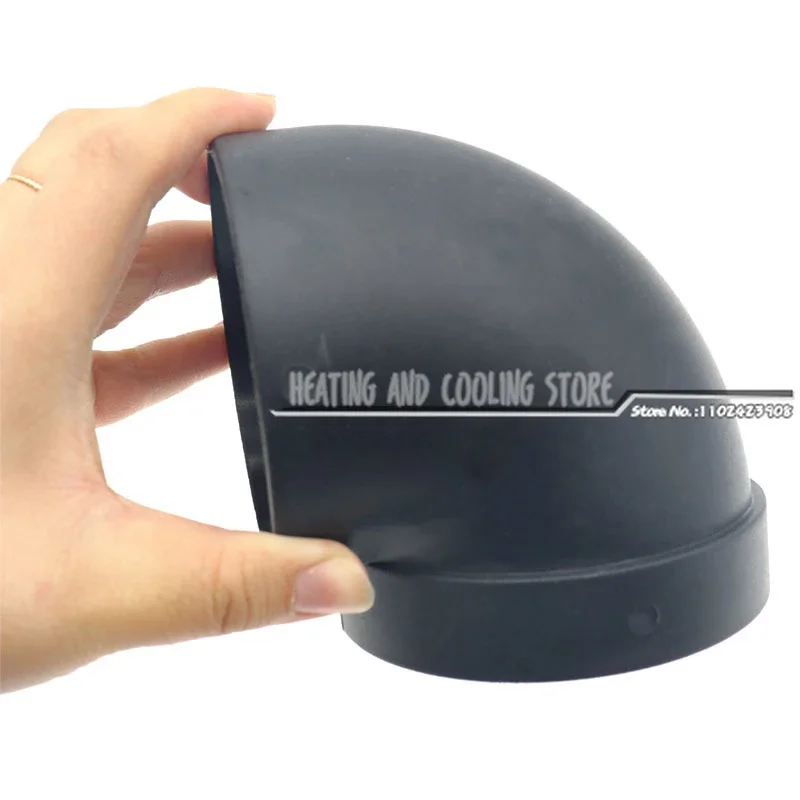 42/60/75/90mm Car Air Heater Heater Ducting Pipe Elbow Outle Plastic Connector Heating Pipe Air Intake Pipe