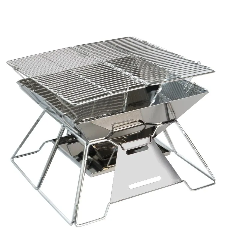 Camping Charcoal Stove & BBQ Grill - Image 6