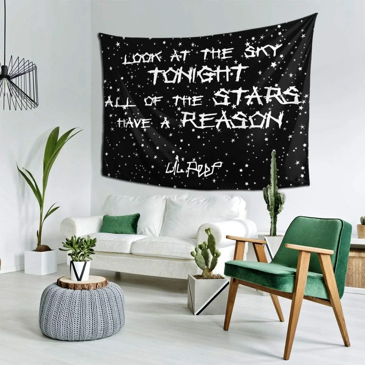 Wall Tapestry Lil Look At The Sky Peep Hippie Tapestry Wall Hanging for Living Room Bedroom Dorm Room Home Decor 150x130cm Tapiz tapestry decorations
