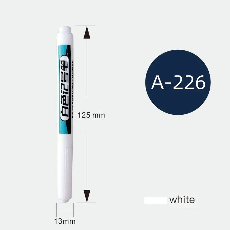 White Marker Glass