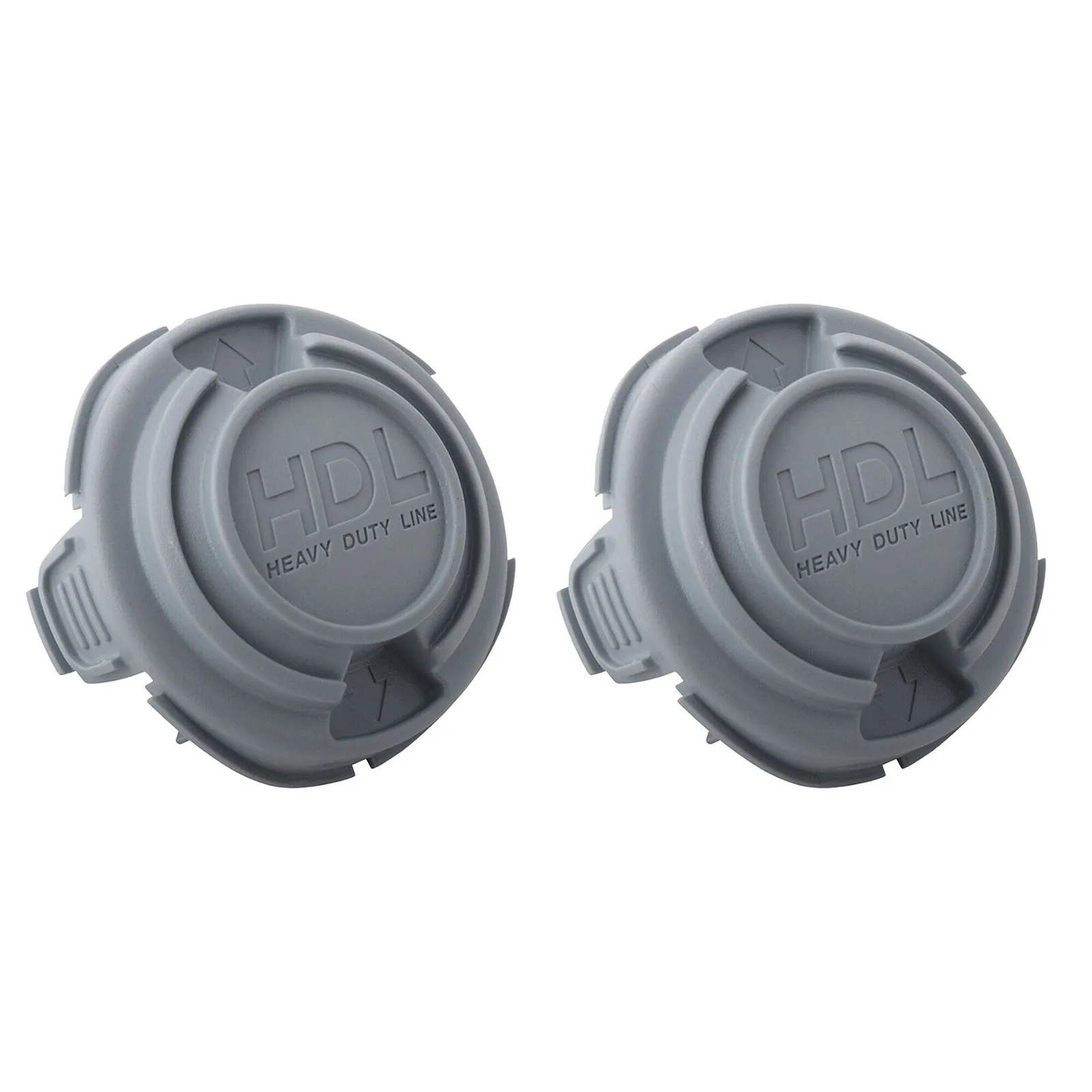 2pcs Spool Cap Cover For Black & Decker Gray HDL Cap Cover Edge Cutters STC5433 Type 1 Accessories Replacement