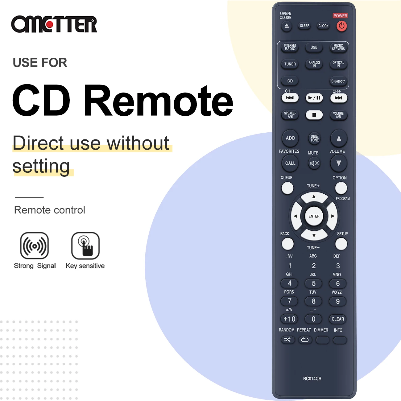 For Marantz Remote Control RC014CR M-CR611 MCR611 M-CR610 M