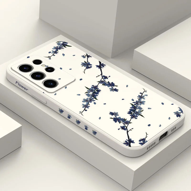 Blooming Irises Phone Case - Elegant Protective Cover with Floral Design