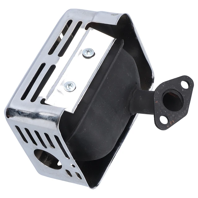 Silenziatore E Tubo Di Scarico In Acciaio Inox Per Generatori - 24mm, 60/120/200 Cm