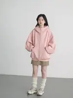 CHIC VEN Женский свитшот с капюшоном из полиэстера