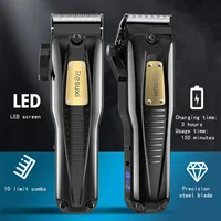 2000mah Electric Hair Clipper Professional Trimmer Household Salon Beard For Men Rechargeable Retro Barbershop Haircut Machine 1