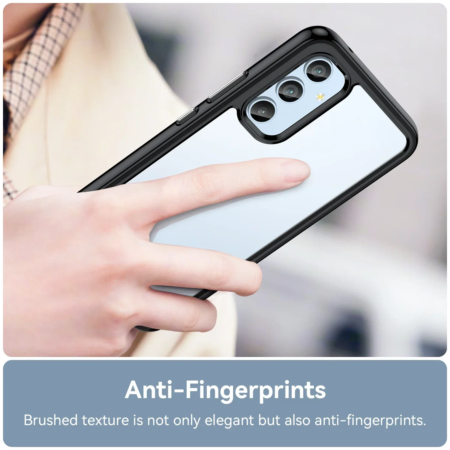 Durable Transparent TPU Rugged Protective Phone Case
