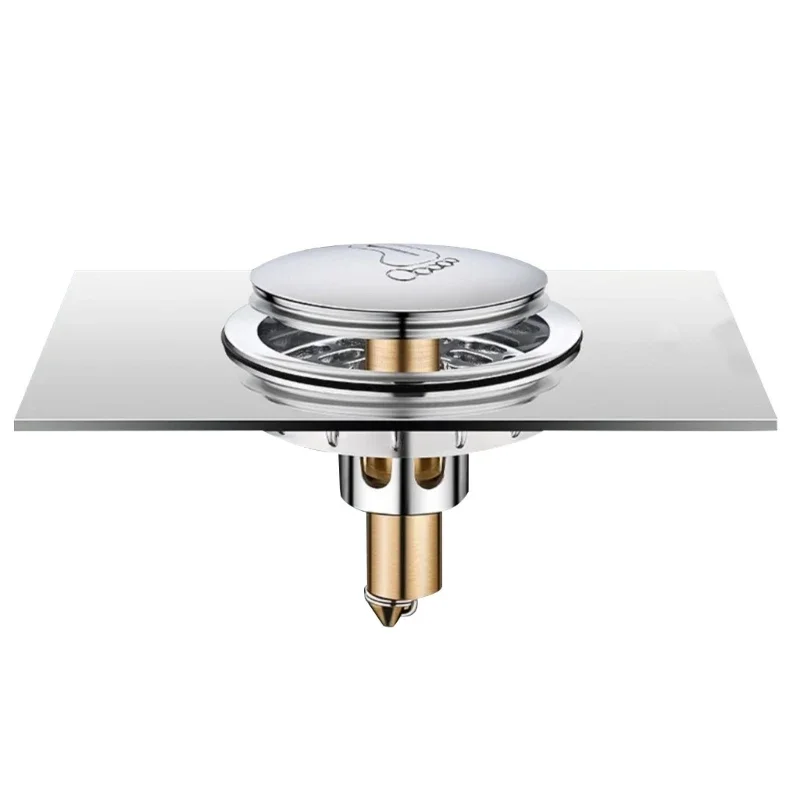 

Kitchen Floor Strainer Plugs Filter Fast Drainage Anti-Backflow Odor Filter Universal Floor Drain Artifact Bounce Design