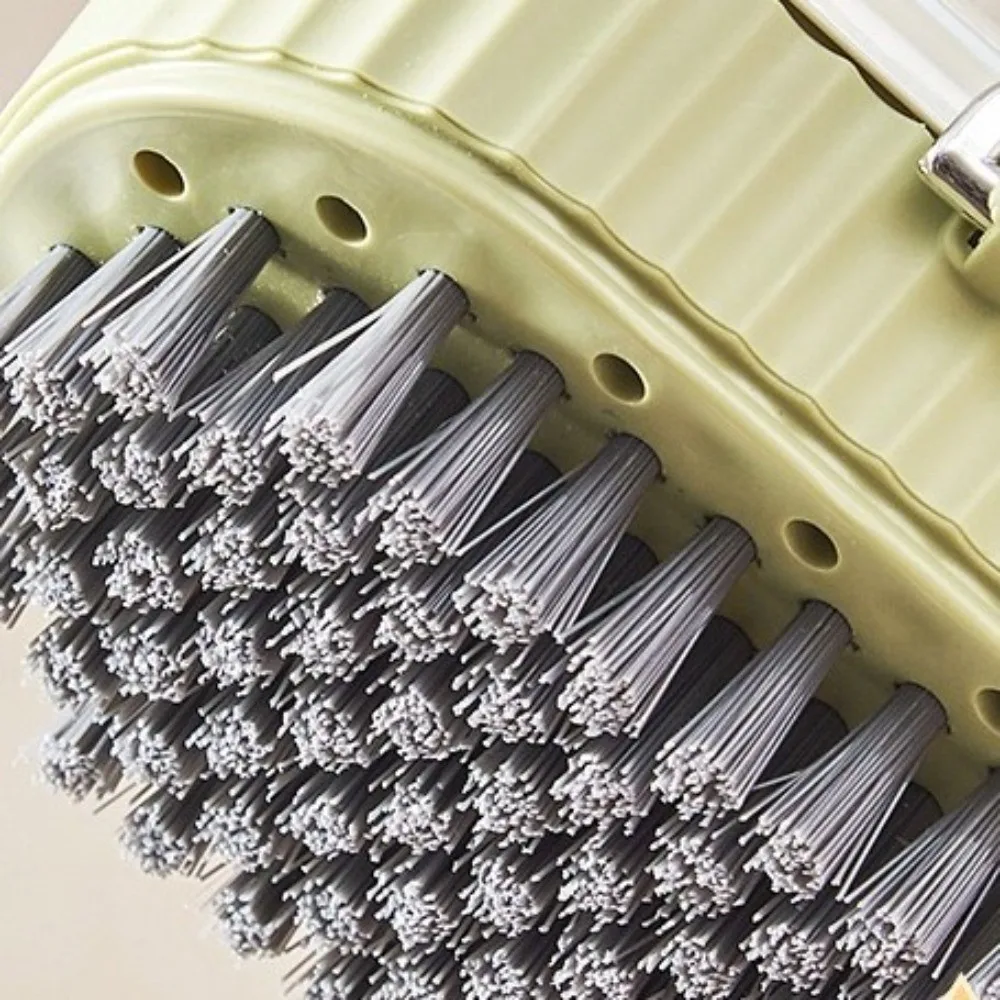 Description Picture 6 of item2PCS Creative Plastic 2 in 1 Soap Box Drainable Multi-functional Soap Holder with Brush Soap Storage Rack Kitchen