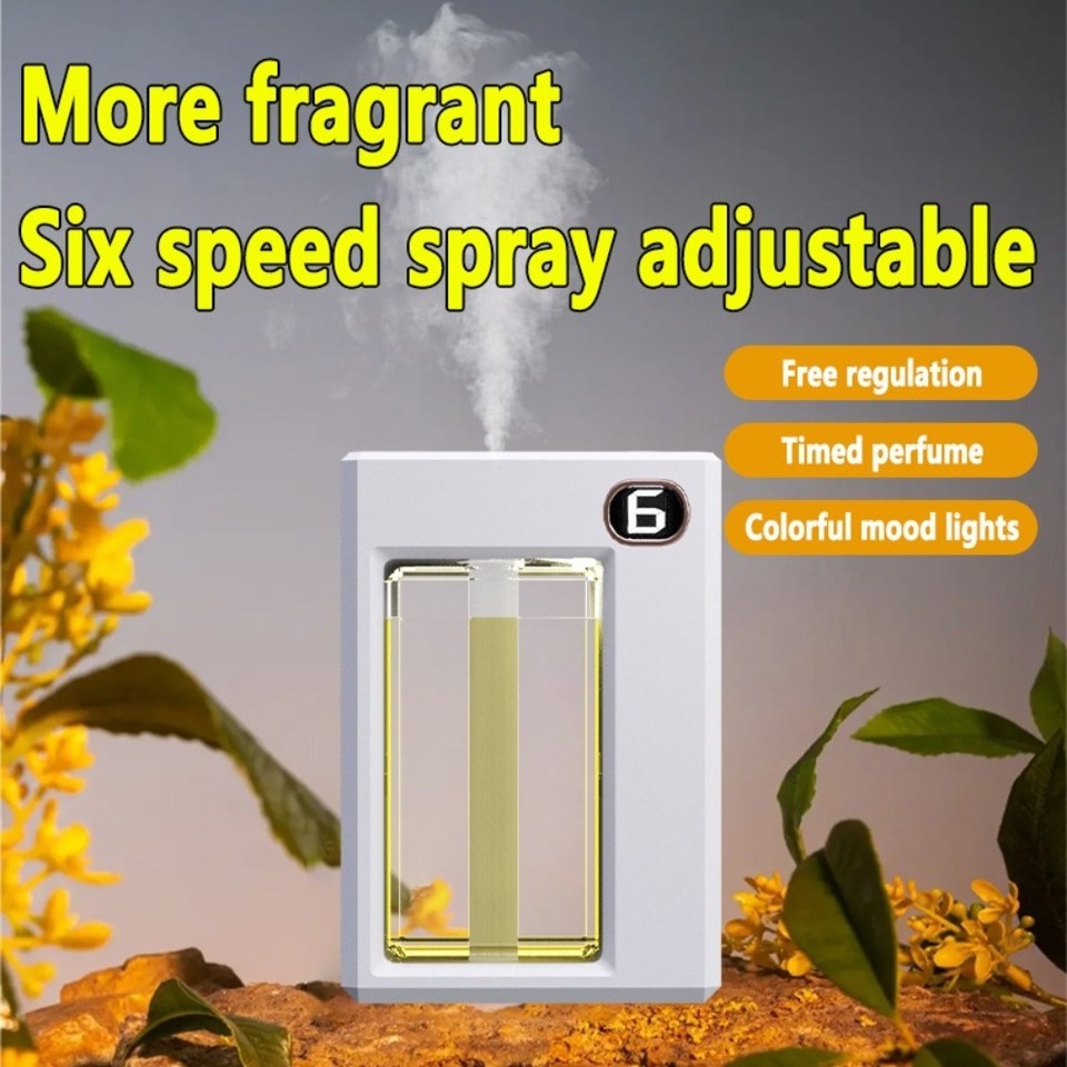 Digital Display Rechargeable Fragrance Machine Automatic Aroma Diffuser Humidifiersï¼need to buy an aromatherapy machine to use