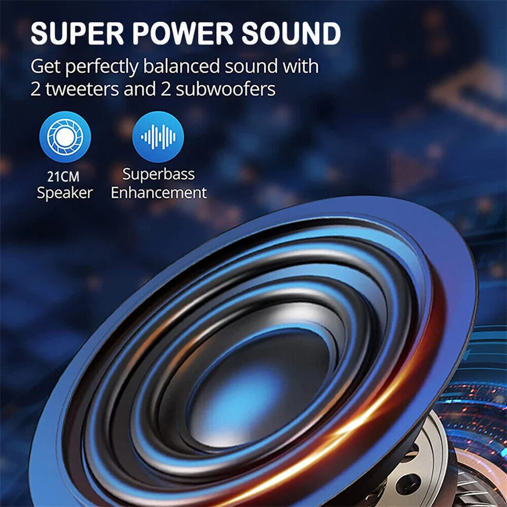 Portable Bass Bluetooth Speaker 3
