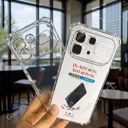 Durable Anti - Falling Shockproof TPU Protective Case for Infinix Note 60 Pro (Clear)