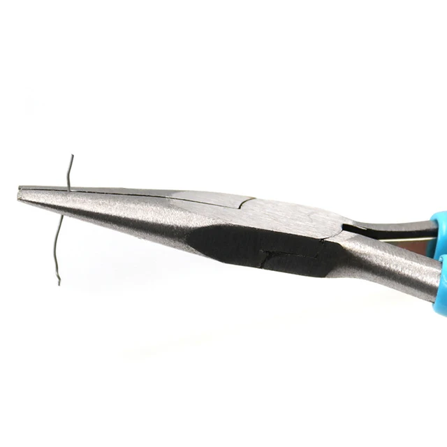 Jewelry Accessories Repair Making Kit Cutting/Bending Copper Wire Small Pliers Tweezers Scissors Opener Ring Tools Bag Pliers 5