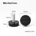 M6x16x21mm