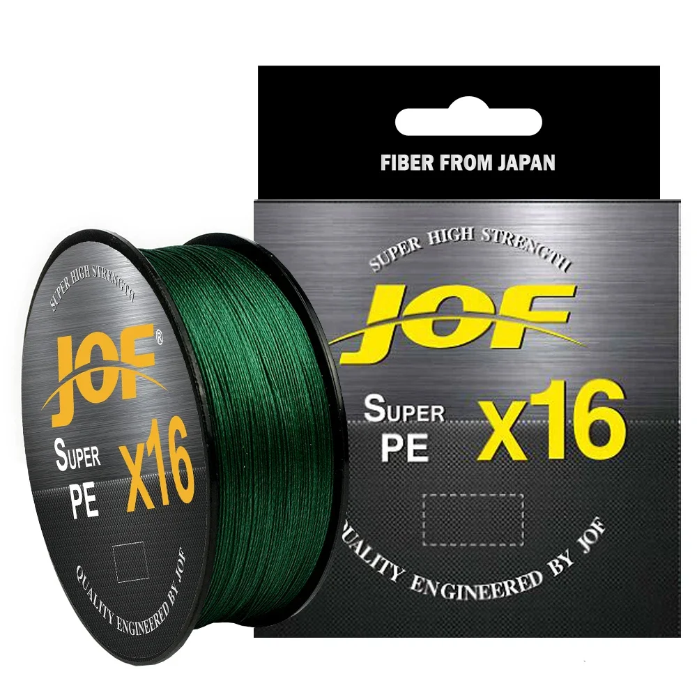 JOF X16 Enhanced Super Strong Braided Fishing Line - 500M Multifilament PE