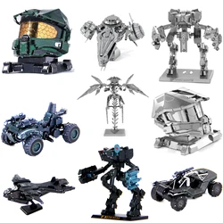 Colorful 3D Metal Puzzle Assault Rifle Guardian Mantis Mecha Model Pelican Assembling Toy Puzzle Box for Adults Jigsaw Puzzle