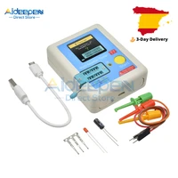 LCR-T7 T7 Transistor Tester TFT Diode Triode Capacitance Meter LCR ESR Meter NPN PNP MOSFET IR Multifunction Tester Multimeter 1