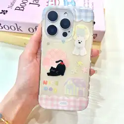 NICE DAY Feather Texture Phone Case with Enhanced Protection - Samsung S26 Plus 5G (YSK - 357YS26131101)