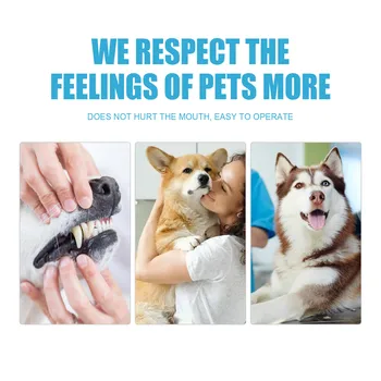 60g Pet Toothpaste Cat Dog Fresh Breath Toothpaste Cleaning Tartar Pet Edible Products Care Deodorant Dog Plaque Oral Tooth R2J5 5