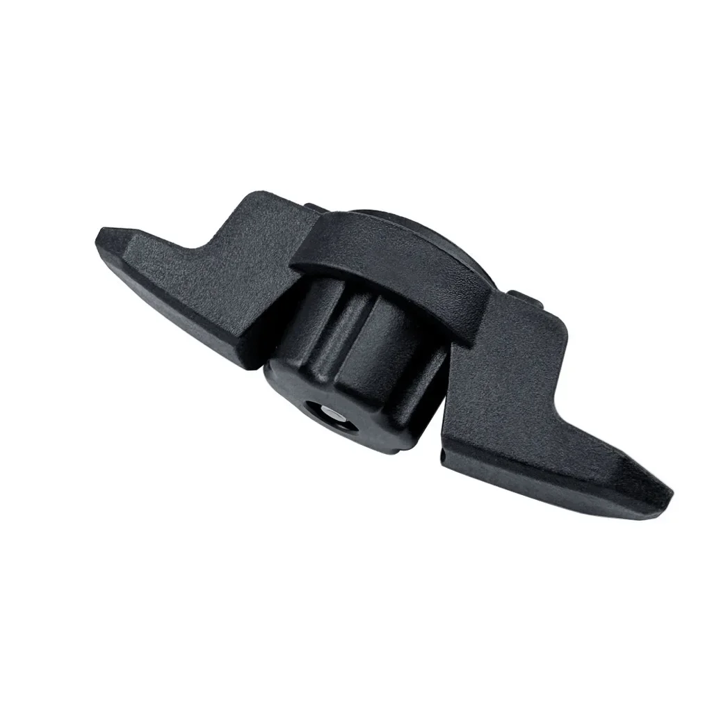 Marine Fishing Kayak Anchor Cleat Track Mount Line Cleat Deck Line Rope Tie for Rail Mount Canoes Boats Decks Rowing Accessories