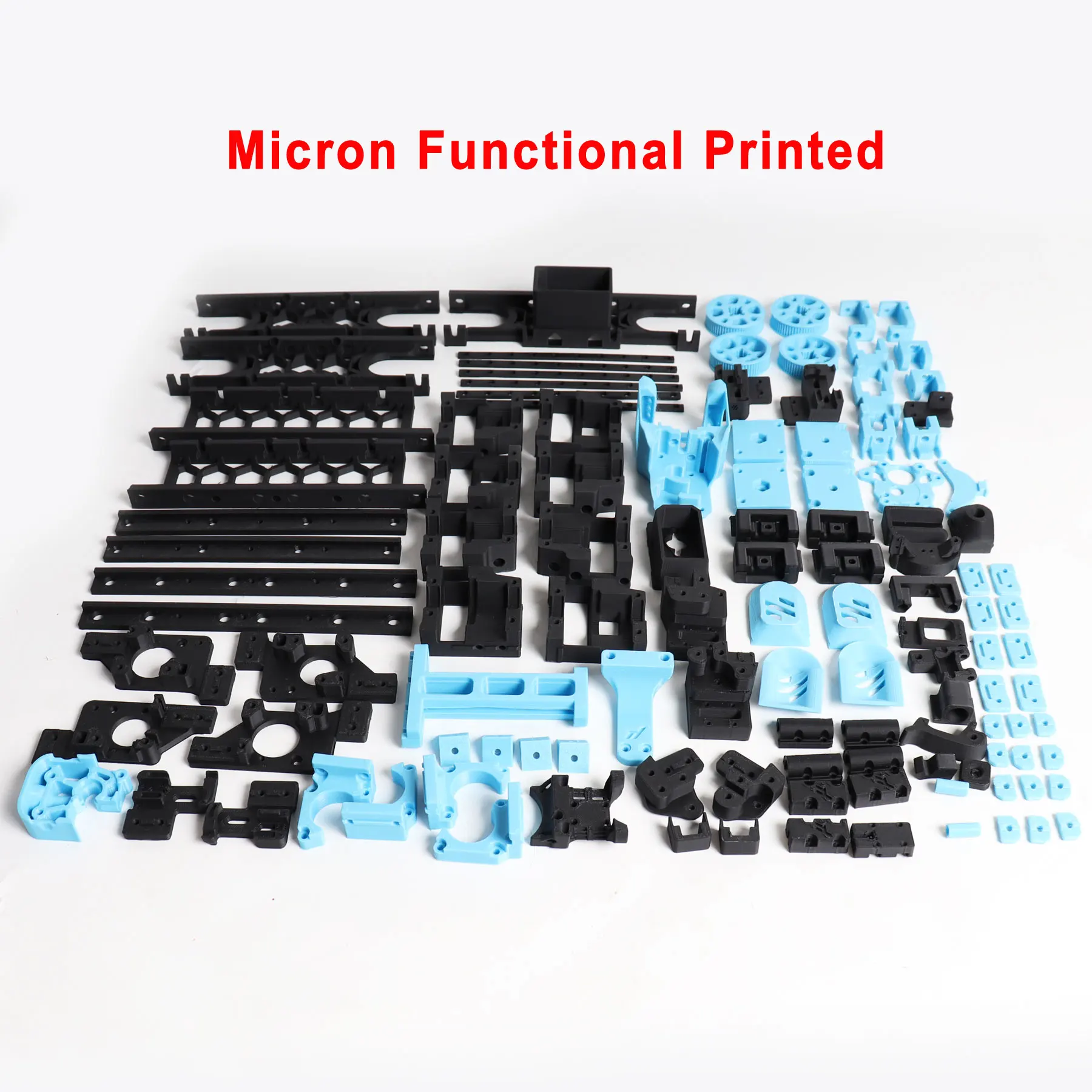 

Blurolls Voron Micron 120 180 Functional Printed Parts Pack ESun ABS+ Printed Essential Kit for Voron Micron Micron+ Infill 40%