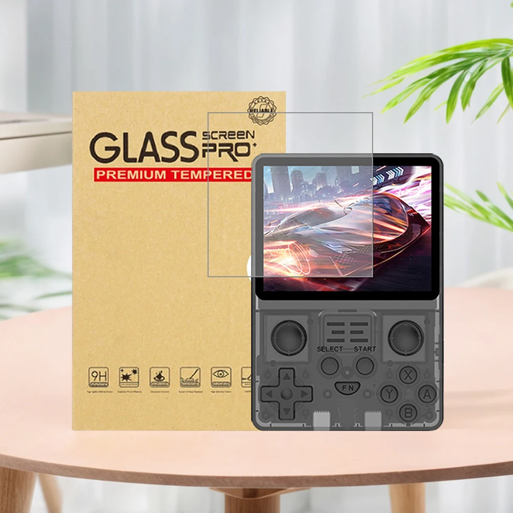 HD Tempered Glass Screen Protector Anti-Scrach Screen Tempered Film Tempered Glass Protective Film for Powkiddy RGB20S/R36S/R35S