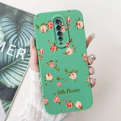 Luxury Candy Painted Shockproof Phone Case - Soft Shell Cover for Oppo Reno 2Z (Green 1979)