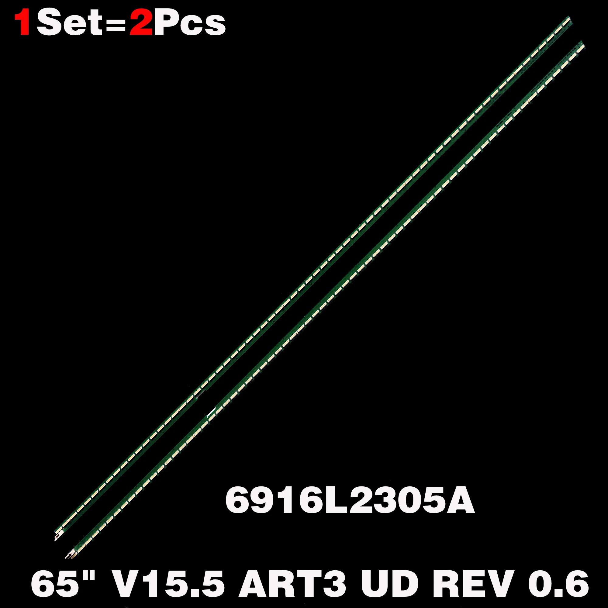 Retroiluminação Led para 65uh6030 65uf6800 65uh6159 65uh6150 65uh615v 65uf6450 65uh6030 6922l0143a 6916l2305a 6916l2306a 65uh605v