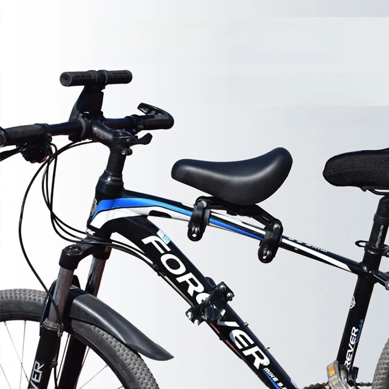 Siège bébé avant pour VTT, siège de vélo pour enfant, coussin d'assise avec absorption des chocs, siège de vélo sport