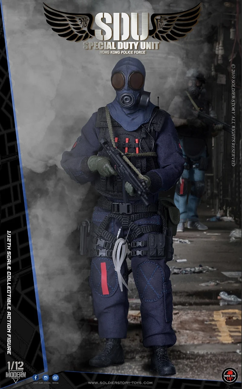

Soldier Story SSM-002 HK SDU Assault Team 1/12 Action Figure