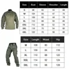 Tactical Suit Set Men Hunting Training Shirt Pants 2 Piece Sets Outdoor Uniform Camouflage Quick-dry Ripstop Clothing Hiking 6