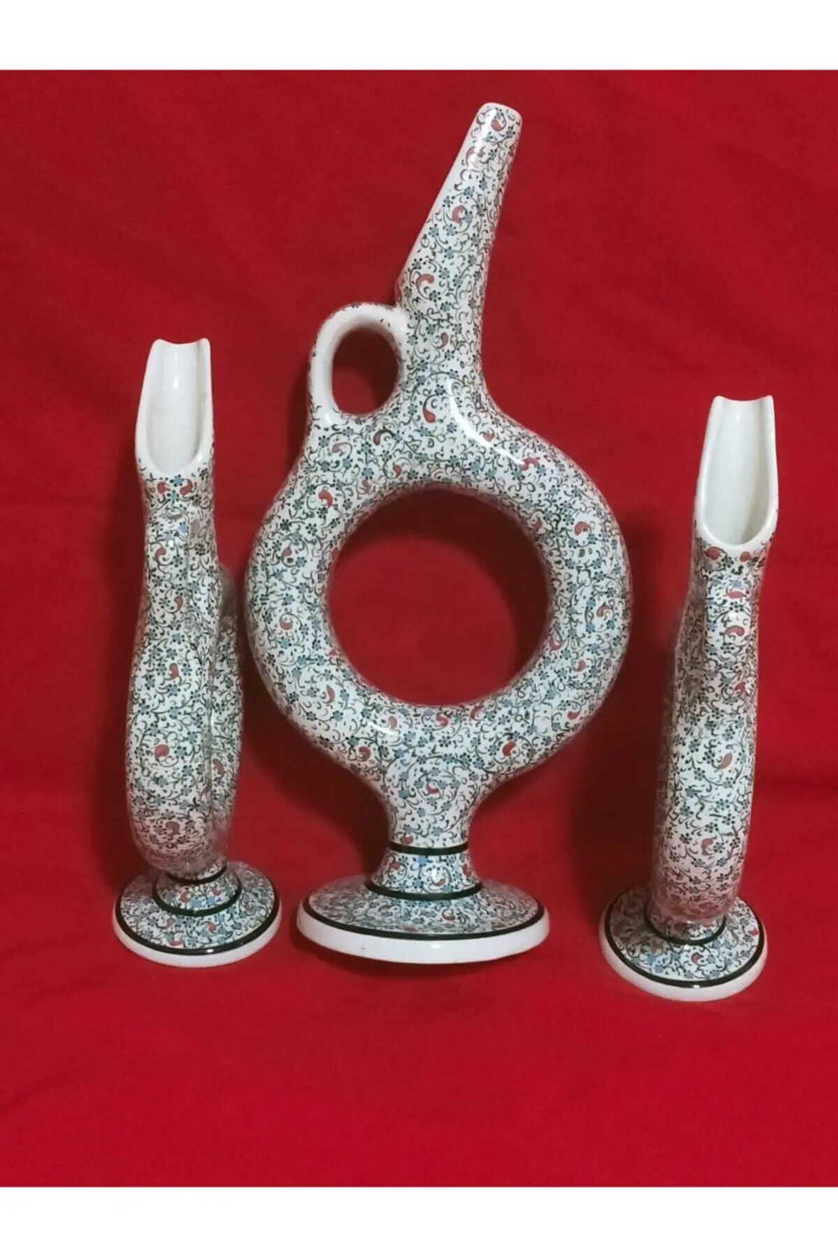 Подарок ручной работы Hittite Тройная китайская Цветочная ваза | Дом и сад