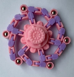 Colorful Deformed Fidget Chain Toy for All Ages - Stress Relief and Fun Gift (C)