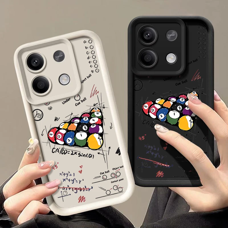 Billiards Printed Soft TPU Phone Case