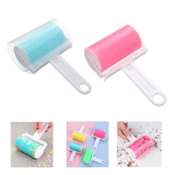Reusable Lint Remover Washable Clothes Dust Wiper Cat Dog Comb Tools Shaving Pet Hair Remover Cleaning Hair Brush Sticky Roller