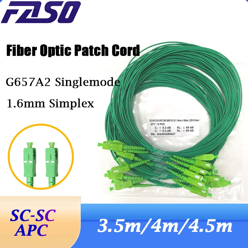 Fiber Optic Patch Cable 50/100PCs