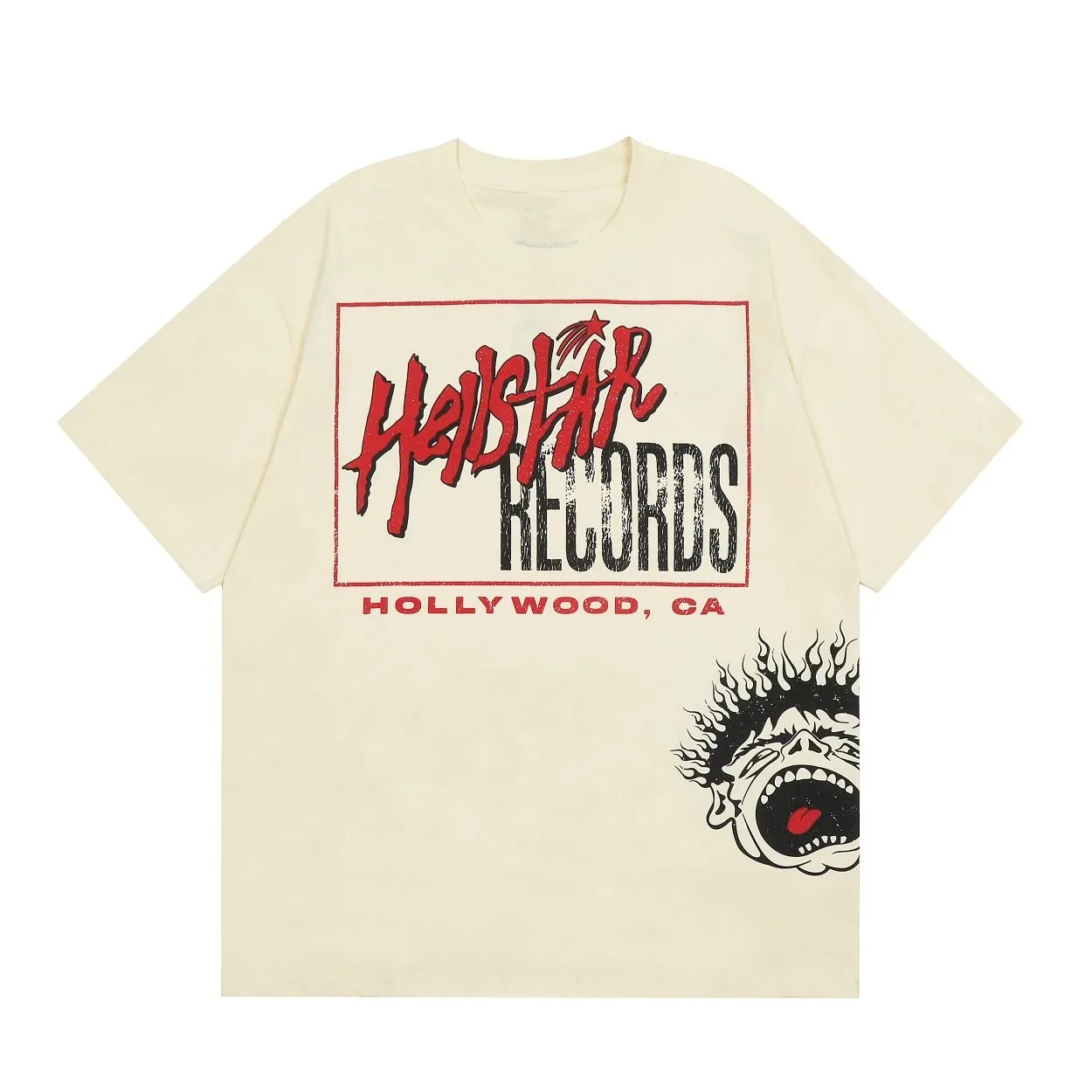 Hellstar Parent-Child Printed Oversized Hip-hop Tees - true-deals-club