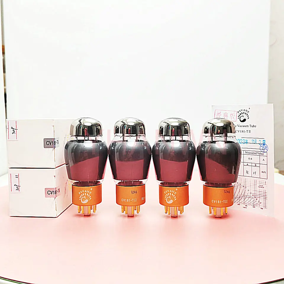 真空管 CLASSIC PSVANE CV181 TⅡ マッチドペア YHANWN 95AMP PSVANE MARKII CV181-TII クラシック真空管