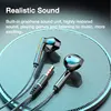 EARDECO Headphone Headset with Mic Wired Headphones Heavy Bass In Ear Stereo Wired Earphone Earbuds Wire Game Phone Earphones 3