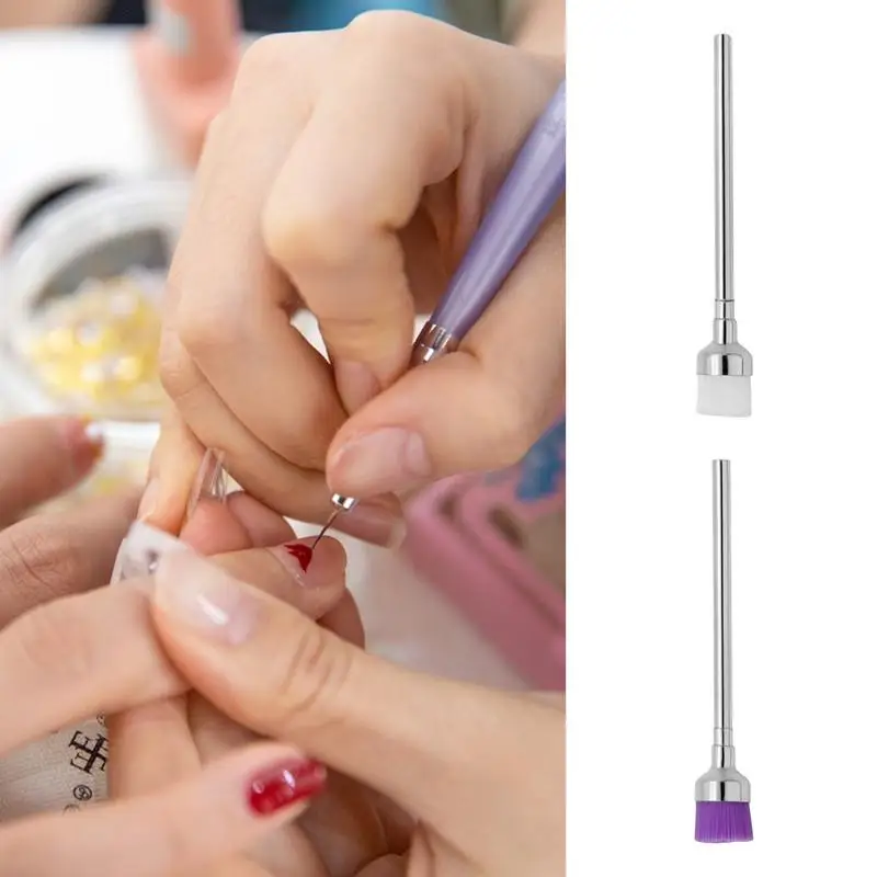 

Nail Drill Bit Brush Manicure Grinding Head Brush Cuticle Clean Tools for manicure Pedicure nail files Nails Accessories Tools