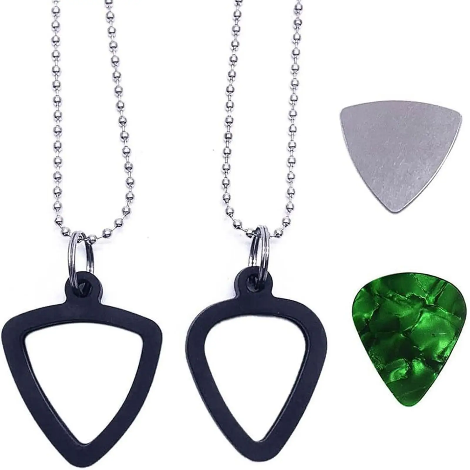 Guitar Pick Holder Guitar Picks Storage Necklace Portable with 6 Picks for Bass Electric Guitar Gifts Musicians Music Lovers Guitar Pick Holder Guitar Picks Storage Necklace Portable with 6 Picks for Bass Electric Guitar Gifts Musicians Music Lovers