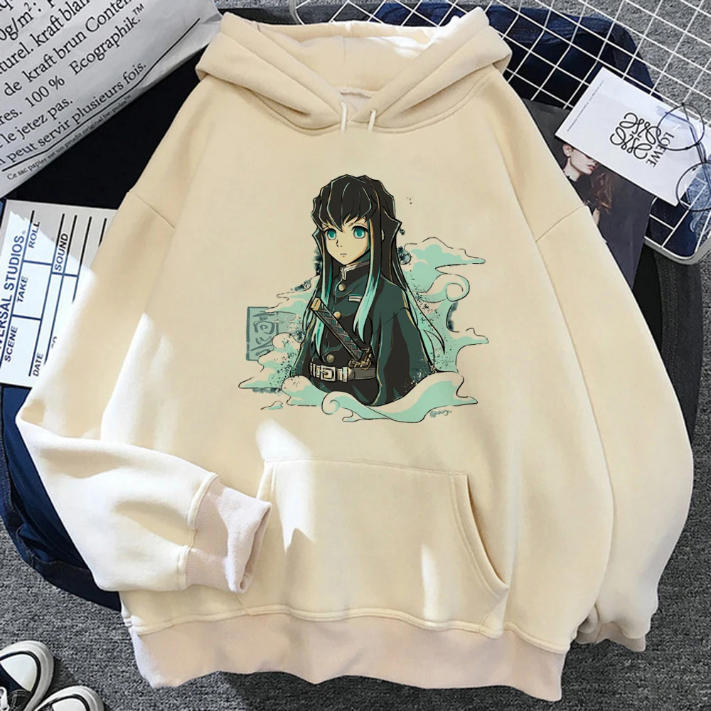 

Muichiro Tokito hoodies women Winter anime y2k aesthetic funny tracksuit clothes female gothic sweater