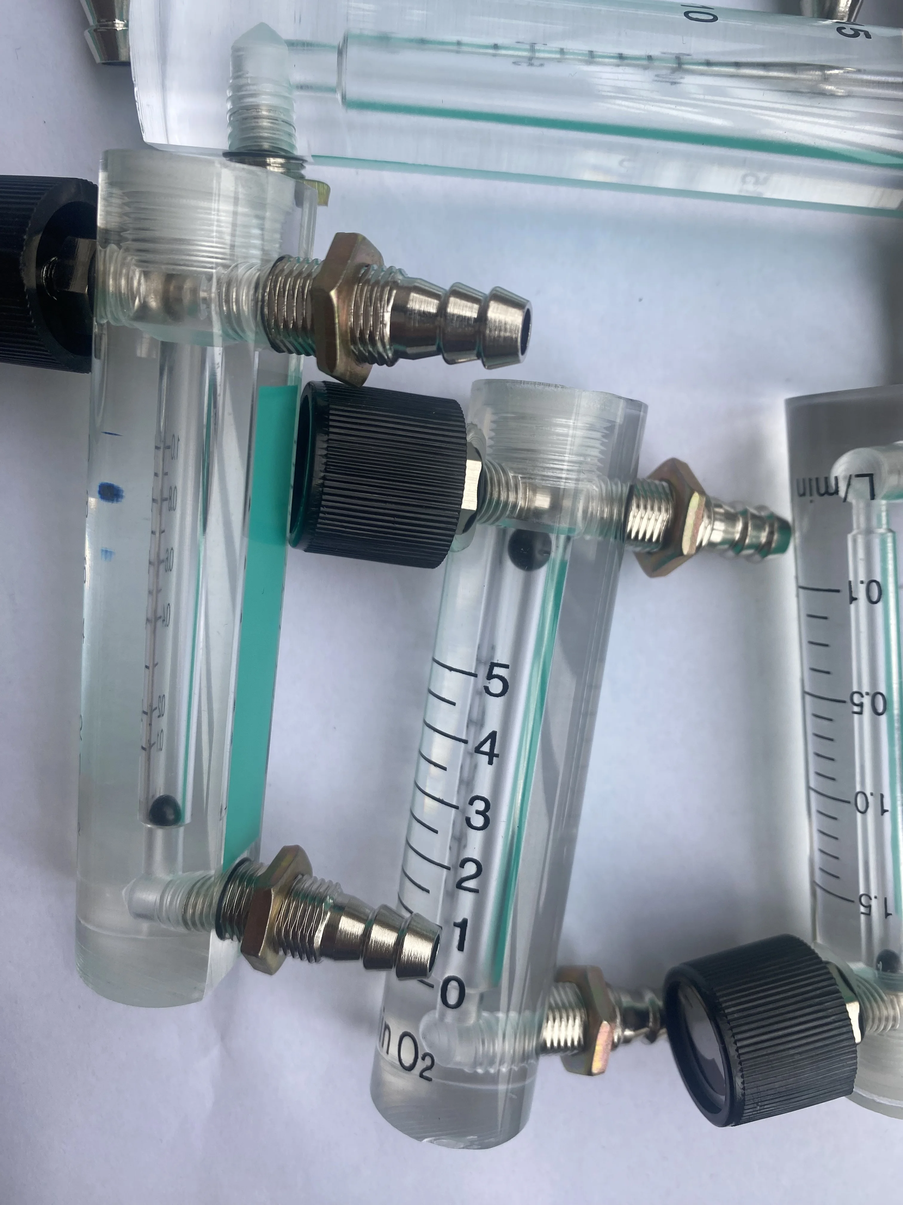 Air Oxygen Gas Flow Meter Flowmeter Caudalimetro Counter Flow Indicator O2 Oxigen Gas Meter Device Switch 0.1-1.5L/min flow meter turbine flow meter digital turbine flow meter