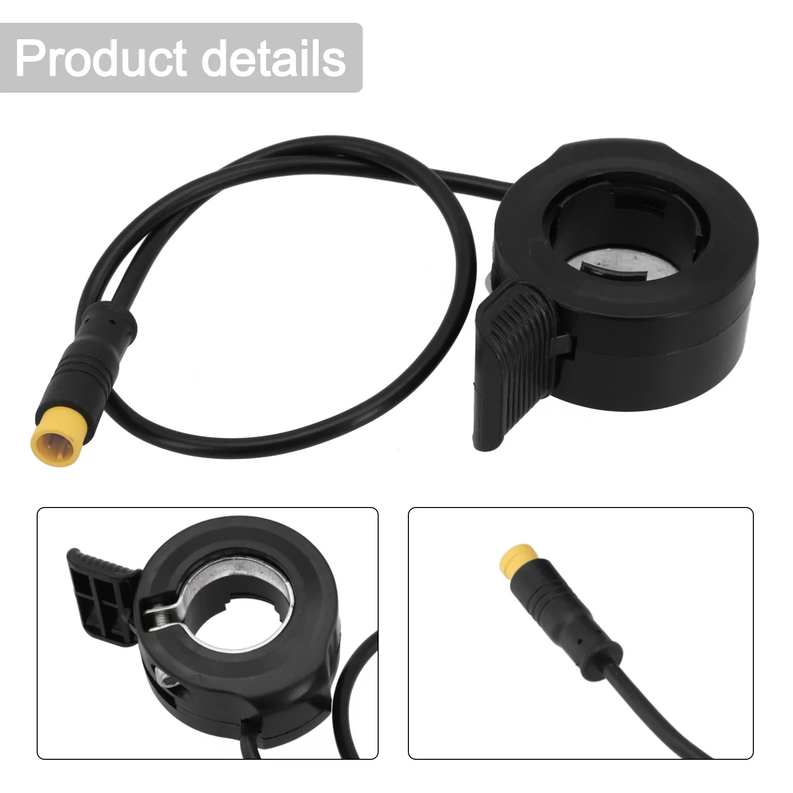Bike Thumb Throttle Electric Bicycle Accelerator Long Rides Smooth Riding Experience Easy Installation For Electric Bikes
