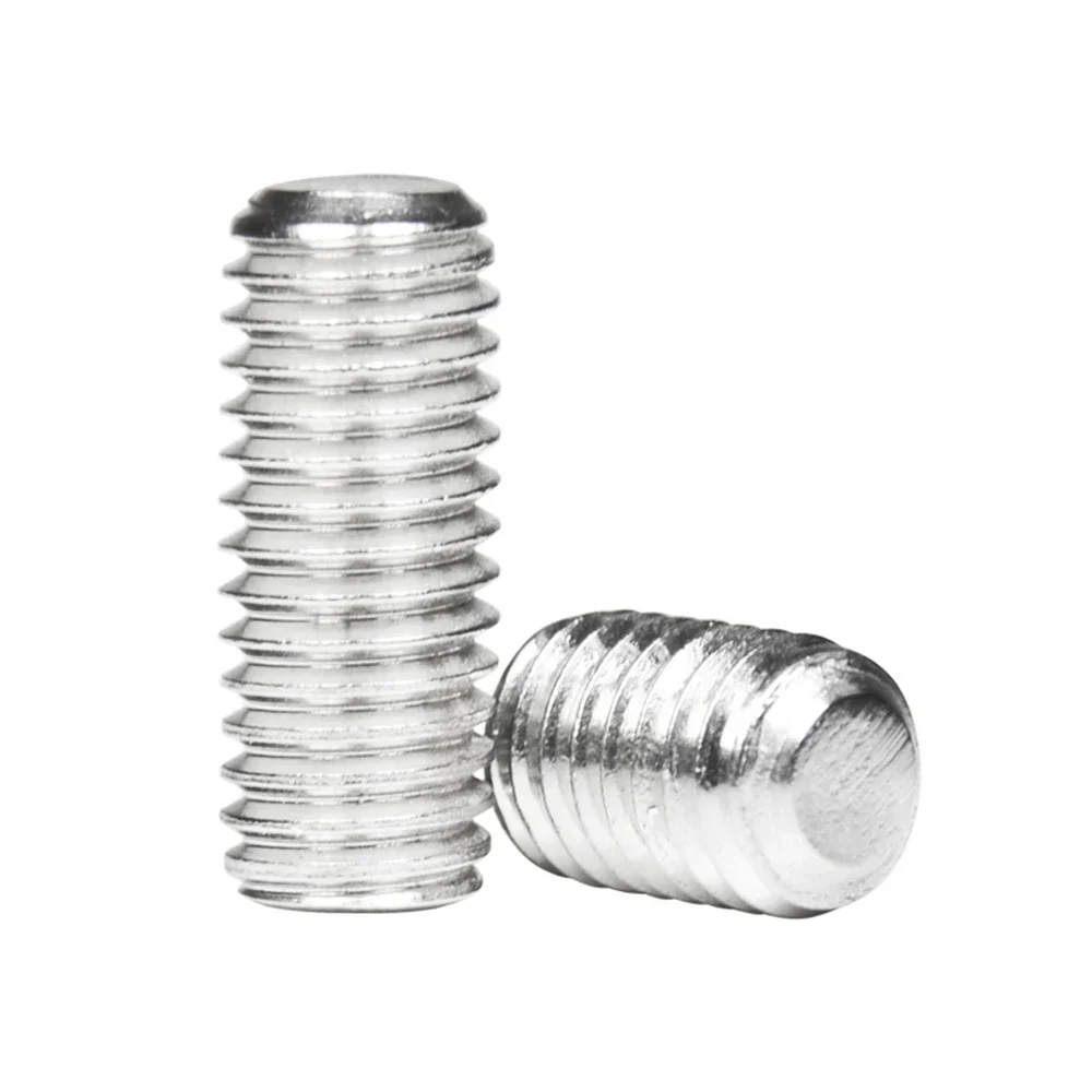 HexagonHexSocketSetScrewFlatPointAllenHeadM4M6520mmGrub